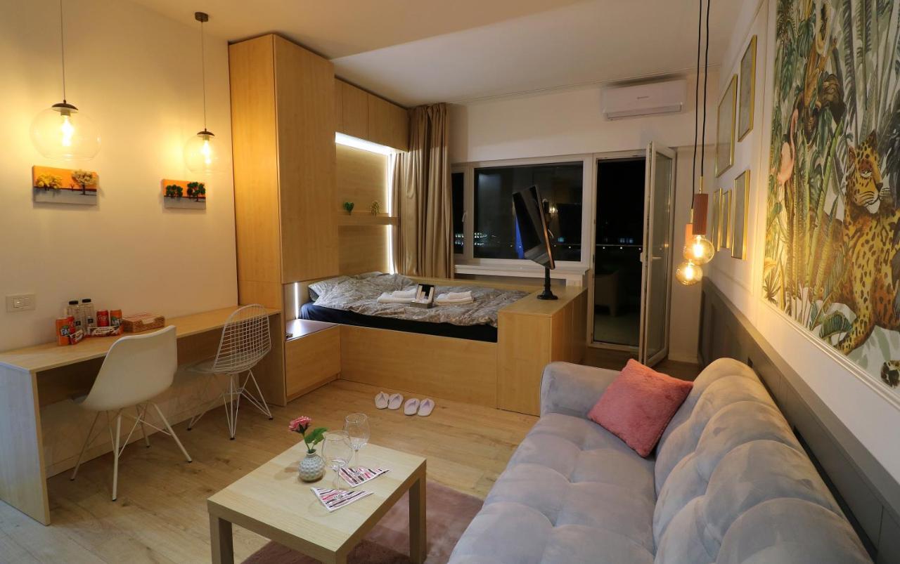 부쿠레슈티 Deluxe Studio Old Center Panoramic View Terrace 아파트 외부 사진