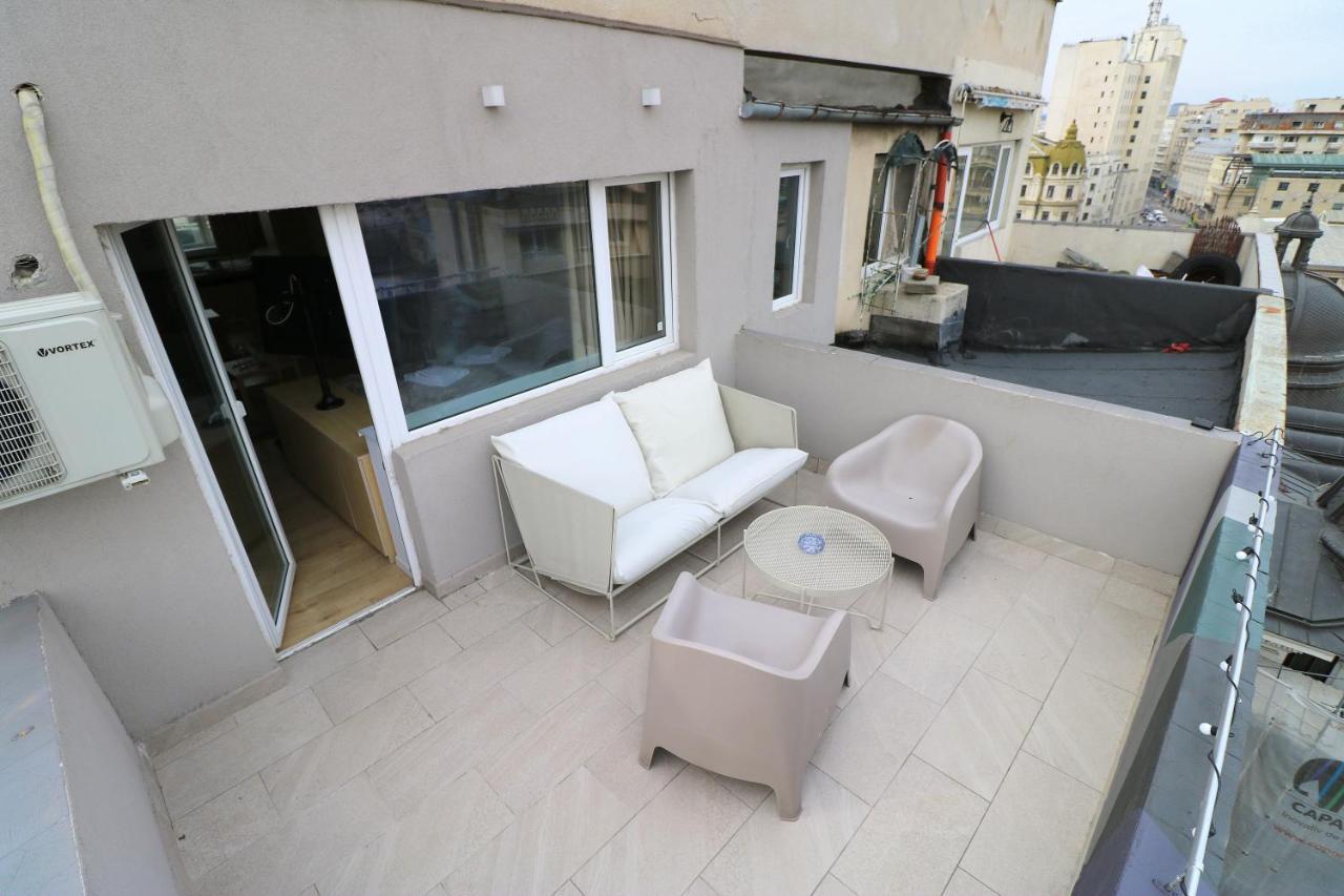 부쿠레슈티 Deluxe Studio Old Center Panoramic View Terrace 아파트 외부 사진