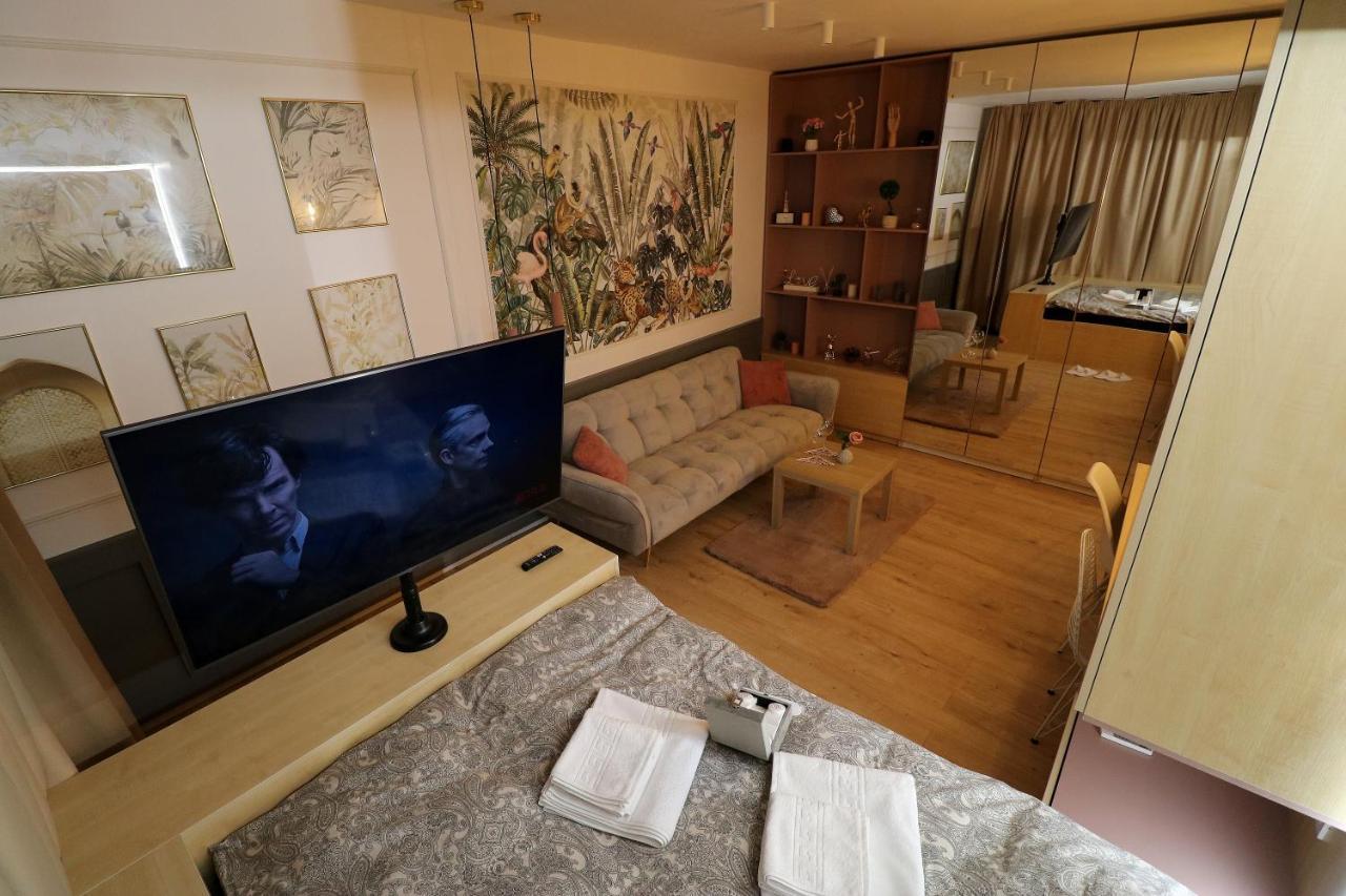 부쿠레슈티 Deluxe Studio Old Center Panoramic View Terrace 아파트 외부 사진