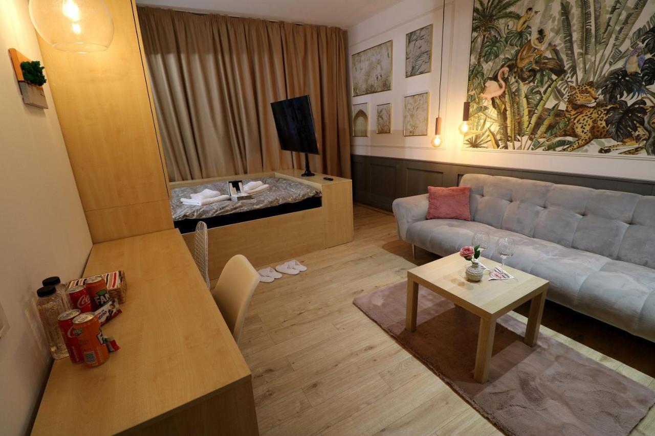 부쿠레슈티 Deluxe Studio Old Center Panoramic View Terrace 아파트 외부 사진
