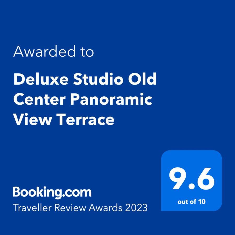 부쿠레슈티 Deluxe Studio Old Center Panoramic View Terrace 아파트 외부 사진